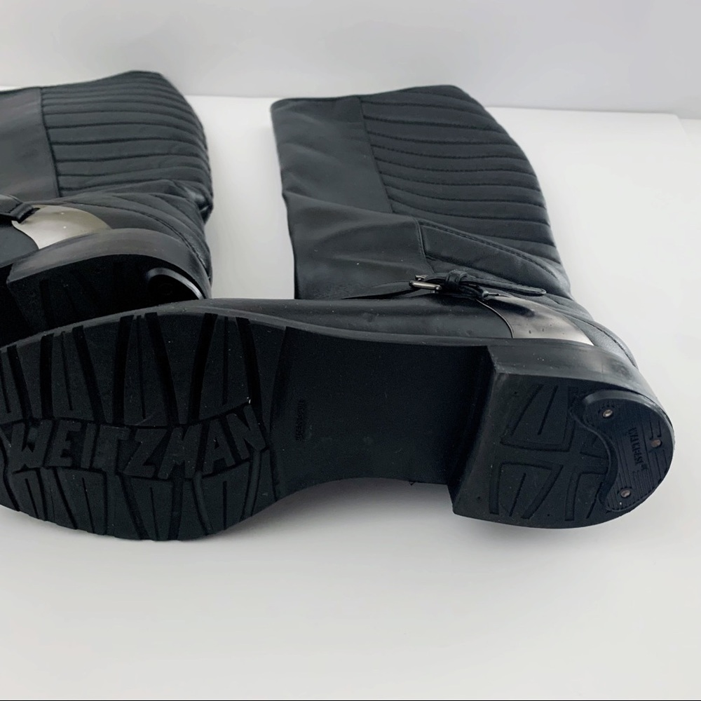 Stuart Weitzman Pointed Toe Flat Boots - Raceway … - image 4